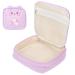 EXCEART Sanitary Napkin Storage Bag Period Bag for Women Teen Girls Ladies Storage Bag for Sanitary Napkin Pads Violet