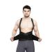 Adjustable Back Brace Lumbar Support Belt - Pain Relief & Posture Correction for Heavy Lifting | 2XL Black - Buy Online on GoSupps.com