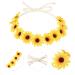 Frcolor 6pcs Sunflower Headband | Flower Crown Hairband for Hippie Party Wedding & Festivals - Shop Now! - Buy Online on GoSupps.com