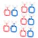 Gatuida 10 pcs-shaped toothbrush for children man toothbrush portable u-toothbrush toothbrushes for children household children's toothbrush household child toothbrush clean pp
