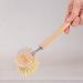 Dish Scrub Brush - Kitchen Scrub Brush | Solid Dish Scrubber Brush with Wear-Resistant Sisal Material Bristles and Design for Pot Ruftup - Buy Online on GoSupps.com