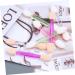 Baluue 30pcs Eyeshadow Brush Makeup Eye Shadow Applicator Sticks Eyeshadow for Beginner White - Buy Online on GoSupps.com