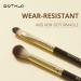 Professional Eyeshadow Blending Brush Set - Soft Synthetic Brushes for Eyeliner, Crease, and Eyebrow - Long Lasting Makeup Application for Flawless Look - 2 PCS - Buy Online on GoSupps.com