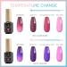 Color Changing Gel Nail Polish Set - 6 pcs Temperature Changing Mood Colors | Long Lasting Fun Nail Art Kit for Women | Soak Off UV LED Polish Gift - Buy Online on GoSupps.com