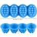 Sdmnsg-T 3D Silicone Massage Bar Soap Molds - Handmade Soap Making Molds - Rectangle, Blue - Buy Online on GoSupps.com
