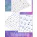 Wosois Crystal Face Rhinestones Stickers - White Star Gems Butterfly Self-adhesive Tattoo Sticker for Women and Girls (3Pcs) - Buy Online on GoSupps.com