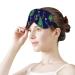 Peacock Design Sleep Mask | Adjustable Strap Eye Cover for Men and Women | Blocks Light for Restful Sleep and Travel - Buy Online on GoSupps.com