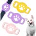 Coholl Protective Cover for Apple AirTag | 3-Piece Silicone Shell for GPS Finder | Anti-Osteet Pet Loop Holder Case for Dogs & Cats | Kids' Yellow Pink Purple Design - Buy Online on GoSupps.com