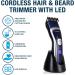 Carmen C81136 Men s Signature Cordless Hair and Beard Trimmer with LED Display 10 Adjustable Cutting Lengths and Rechargeable Battery Midnight Blue Cordless Hair & Beard Trimmer - Buy Online on GoSupps.com
