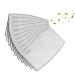50 Pcs 5 Layers Replaceable Filters PM2.5 Activated Carbon Filter, Protective Mouth Filter for Outdoor