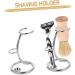 FRCOLOR 2 Pcs Shaving Razor Stand & Brush Holder - Premium Shaving Rack for Men | Trimming Accessories - Buy Online on GoSupps.com