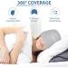 Headache Relief Cap - Migraine Hat for Cold & Hot Therapy - Gel Ice Pack for Headaches - Grey - Buy Online on GoSupps.com