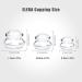 ELERA Silicone Cupping Therapy Set - 7 Professional Chinese Massage Cups for Cellulite Reduction - Buy Online on GoSupps.com