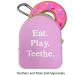 Silli Chews Girls Teething Ring Donut | Pink Silicone Baby Teether - Buy Online on GoSupps.com
