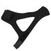 Chin Strap Comfortable Breathable Anti Snore with Good Adhesion for Snoring for Women (Black)