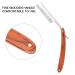 Professional Razor Shaving Knife | Straight Edge Barber Razor with Wooden Handle | Best Beard & Hair Cutting Tool for Barbers - Buy Online on GoSupps.com