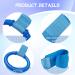 4 PCS Plastic Baby Crib Pull Rings - Kids Walking Assistant Stand Up Rings in 4 Colors for Infant Toddler Practice Tool - Buy Online on GoSupps.com