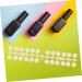 FOMIYES 24 Sets Nail Display Board Clear Nail Varnish Real Hair Side Fringe Nail Color Display Chart Nail Display Chart Fake Plastic Nail Color Display Board Nail Polish White 3d Template - Buy Online on GoSupps.com