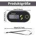 Pro Counter Clip & Mini Digital Pedometer | 3D Fitness Tracker for Running | Portable Calorie Counter Accessory - Buy Online on GoSupps.com