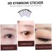 FOMIYES 16 Pcs Eyebrow Stickers Waterproof Makeup Eyebrow Grooming Stickers Imitation Eyebrow Stencil Modify - Buy Online on GoSupps.com