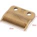Pomojonbi Replace Cutter Metal Bottom Clipper Blade for Electric Shaver-Golden - Buy Online on GoSupps.com