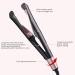 Yuehuam Hair Straightener and Curler 2 in 1 LCD Display Twisted Ceramic Plate Hair Straightening Iron Twist Flat Iron Curling Iron for Curl/or Straighten - Buy Online on GoSupps.com