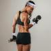 Yolev Striped Welding Band Set | Sports Headband & Bracelets for Men & Women - Red Blue White - Buy Online on GoSupps.com