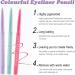 Matte Coloured Eyeliner Set - 3 Waterproof Eyeliner Pencils in Cyan Blue and Purple Shades for All-Day Wear - Buy Online on GoSupps.com