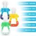 Wendergo Baby Fruit Feeder Pacifier Set - Silicone Food Feeder for Teething, Infants, and Toddlers - 3 Sizes Teething Toy in Appetite-Stimulating Colors - Buy Online on GoSupps.com