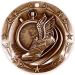 Decade Awards Track World Class Medal - 3 Wide Medallion with American Flag Ribbon - Silver - Buy Online on GoSupps.com