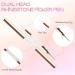 Dual-Ended Rhinestone Picker Doting Pen - Wax Pencil Applicator for Nail Art Jewelry & DIY Crafts - White Acrylic Handle - Buy Online on GoSupps.com