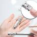 SVAASA Nail Clippers Foldable 0.5cm Ultra-Thin Portable Stainless Steel Nail Toe Cutter Trimmer Scissor Manicure Pedicure Tool Fingernail Clipper - Buy Online on GoSupps.com