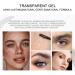 twcrvil Eyebrow Gel Salon Transparent Facial Cosmetic Exquisite Shaping Tool Sweat-Proof 3D Brow Makeup for Girls Women - Buy Online on GoSupps.com
