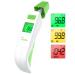 YOOKO Ear and Forehead Thermometer for Adults and Kids, No-Touch Digital Thermometer with Scanning Technology, 1s Instant Reading Infrared Thermometer with Fever Alarm and Object Measurement