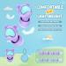 Kids Ear Plugs - 2 Pairs (6-12 yrs) | Reusable Silicone Noise Canceling Earplugs for Concerts Travel & Study | Black & Purple - Buy Online on GoSupps.com