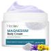 Magnesium Lotion Pure Soothing Magnesium Cream for Relaxation Better Sleep Muscle Health Leg & Joint Care Topical Magnesium Lavender Butter for Sleep Aid Non-Greasy Safe Easy to Use