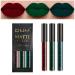 evpct 3Pcs Dark Color Colored Red Army Green Matte Liquid Lipstick Makeup Set 24 Hour Long Lasting Waterproof Smudge Proof Deep red Green Liquid Lipstick Matte Lip Stain Gloss Liner Green Makeup Kit 8 0.21 Fl Oz (Pack of...