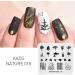KADS Nail Stamping Plate Tree Nature Template NA018 - Nail Art Decoration & DIY - Buy Online on GoSupps.com