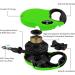 Philorn 5m Reflective Retractable Dog Leash for Medium & Large Dogs | Flexible One-Button Block | Non-Slip Handle | Up to 50kg - Green - Buy Online on GoSupps.com