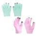 FRCOLOR 2 Pairs Gel Touch Screen Gloves Hand Spa Moisture Cover Lotion Gloves Hand Care Hand Cream Moisturising Gloves Gels Hand Cover