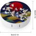 Red Sun Japanese Flying Crane Contact Lens Case - Portable Travel Lens Box with Mirror for International Shipping - Buy Online on GoSupps.com