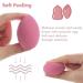 4 Pieces Beauty Blender Sponge Set - Soft Reusable Makeup Sponge for Foundation Concealer Powder & Liquid - Pink - Buy Online on GoSupps.com