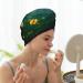 Super Absorbent Jelly Fish Microfiber Hair Towel Wrap for Women | Quick Dry Coral Velvet Cap for Long Curly & Thick Hair - Buy Online on GoSupps.com