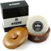 Kent SB6 Dark Wood Shaving Bowl with soap - Buy Online on GoSupps.com