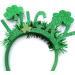 hgnxa Saint Patricks Day Green Glitter Tinsel Headband Head Bopper Irish Party Lucky Shamrock Hair Hoop Costume Accessory Type1 - Buy Online on GoSupps.com
