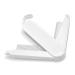 Fur Magic Deshedding and Dematting Comb 2 Sided Foldable Pet Grooming Brush for Deshedding Mats and Tangles Reduce Shedding for Dogs and Cats with Medium and Short Hair White