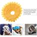 Pet Recovery E-Collar Adjustable Cotton Sunflower Elizabeth Collar Neck Cone Recovery Cone Collar Pet Protective Collar for Dog and Cat(15-20cm) - Buy Online on GoSupps.com