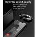 Wireless Bluetooth Headphone with Mic for Cell Phone - Lightweight & Waterproof Earpiece for Business, Office, Sports - Black - Buy Online on GoSupps.com