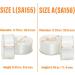 ThreadNanny 144pcs White Prewound Bobbin Thread Size L (SA155) - Polyester Thread for Brother Embroidery and Sewing Machine - Buy Online on GoSupps.com