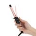 Travel Size Curling Iron Dual Voltage Mini Curling Iron for Short Hair with 1/2 Inch Barrel Ceramic Mini Hair Curler with Keratin&Argan Oil Infused Travel Hair Curler with Storage Bag